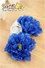 ดอกโบตั๋น สีน้ำเงิน (1 ดอก)